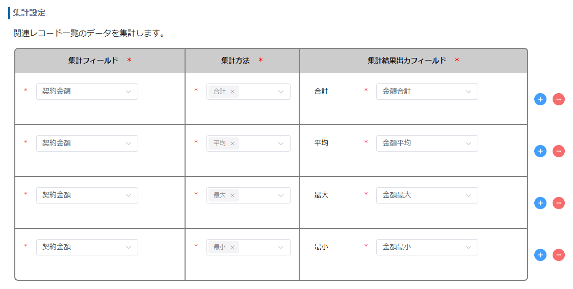 auto-aggregate-related-record-statisticsの設定手順4の画面
