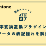文字変換置換プラグイン活用例
