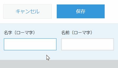 英単語やローマ字の先頭文字を自動的に大文字に変換するのデモ画面